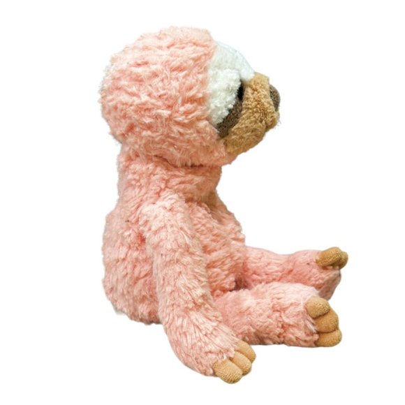 Mary Meyer Pink Sloth Stuffed Animal Plush Soft Toy 11 Inch - Picture 3 of 7